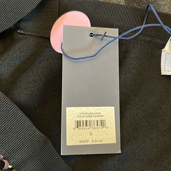 Libby Edelman sleeveless black sequin blouse Size S NWT - Picture 8 of 9